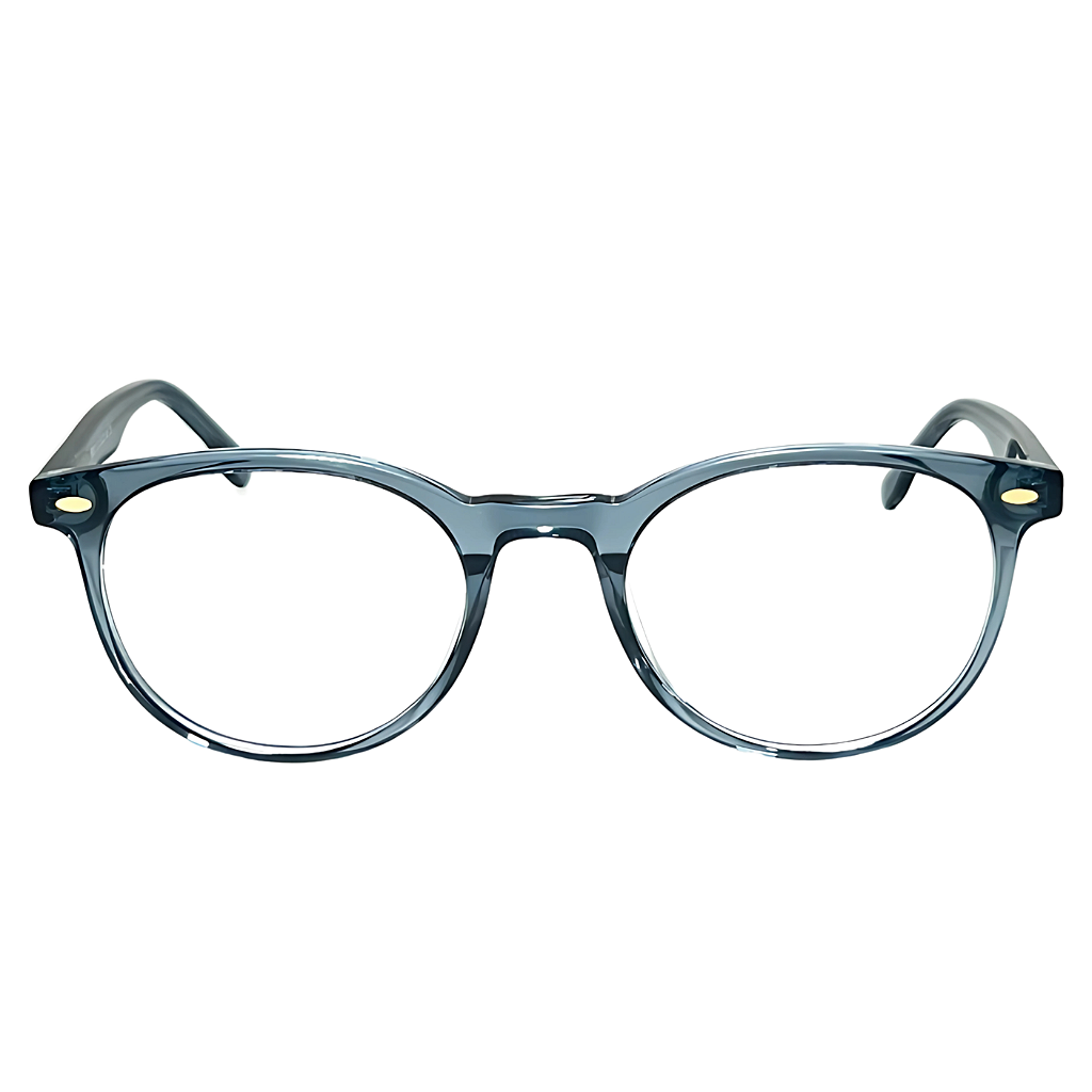 Armação de Grau Vison Eyewear Londres Azul Translúcido: Clássico, Atemporal e Versátil!
