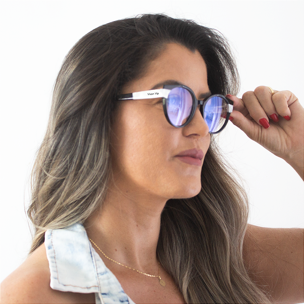 Armação de Grau Vison Eyewear Paris Preto: Qualidade, Conforto e Beleza!