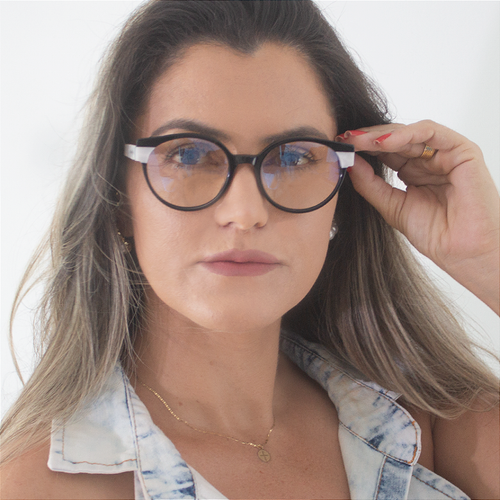 Armação de Grau Vison Eyewear Paris Preto: Qualidade, Conforto e Beleza!