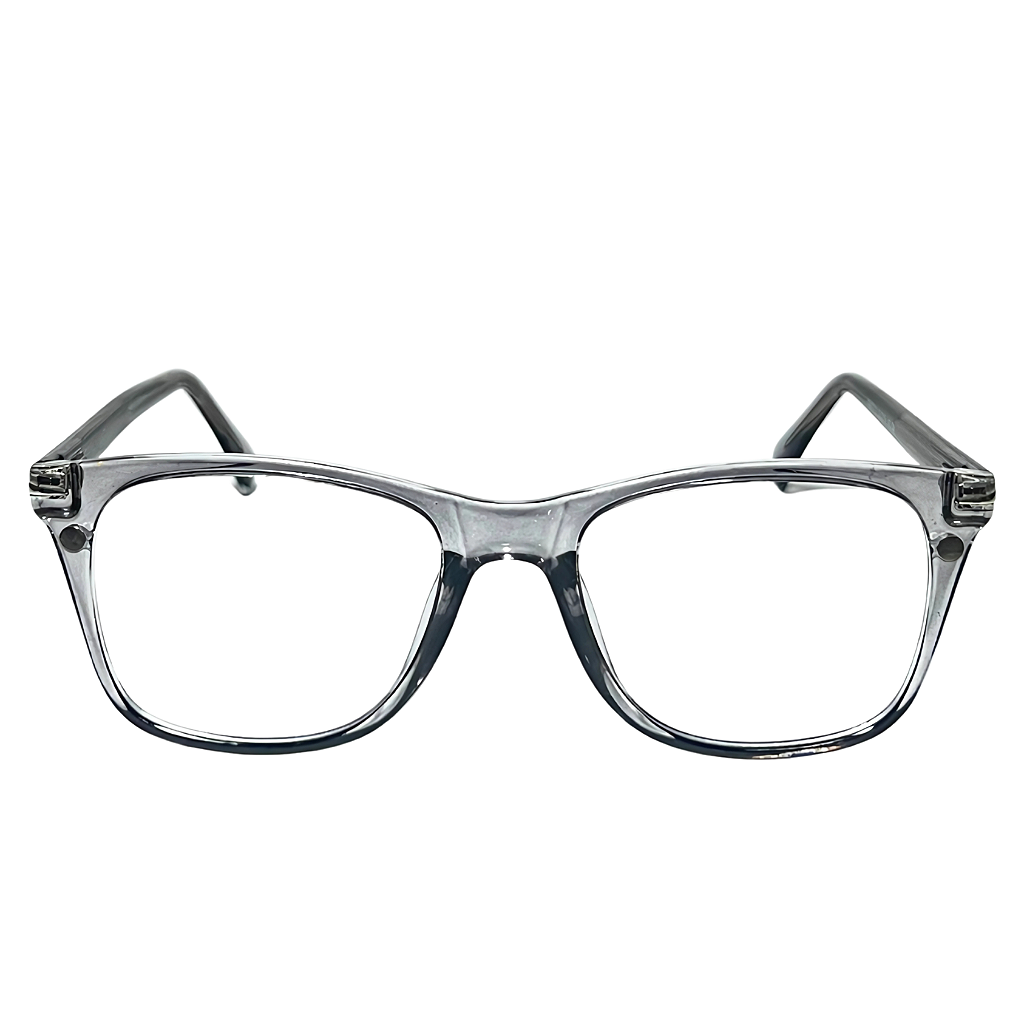 Óculos 2 em 1 Clip-On Vison Eyewear Munique Translúcido: Conforto, Comodidade e Versatilidade!