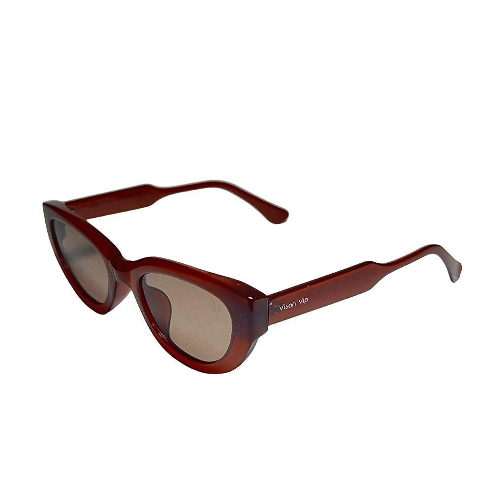 Óculos de Sol Vison Eyewear Roma Marrom: Moderno, Atemporal e Estiloso!