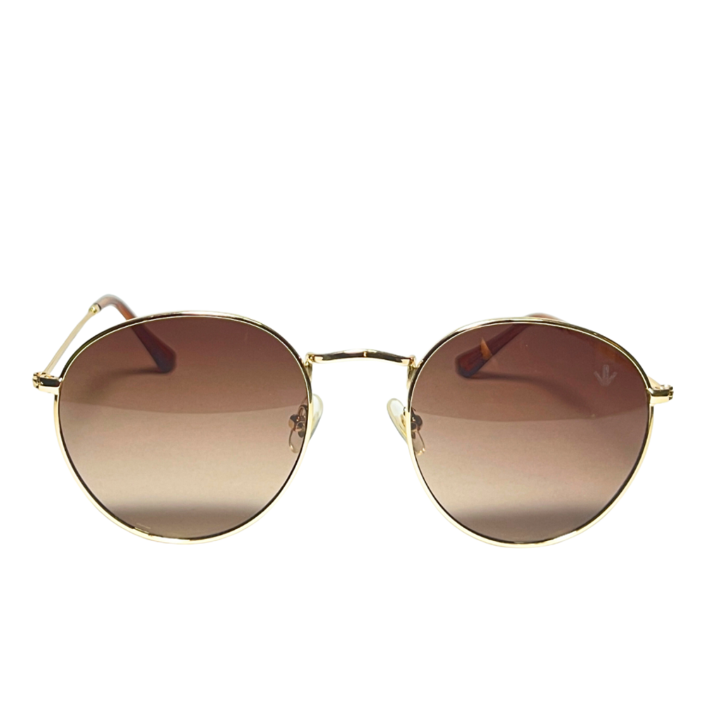 Óculos de Sol Vison Eyewear Verona Dourado: Moderno, Estiloso e Autêntico!