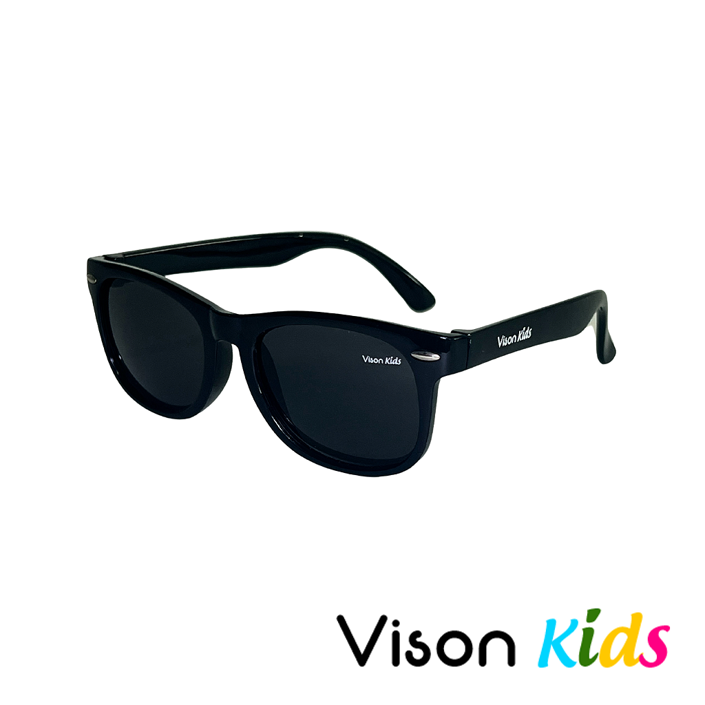 Óculos Infantil Vison Kids Flexível Preto