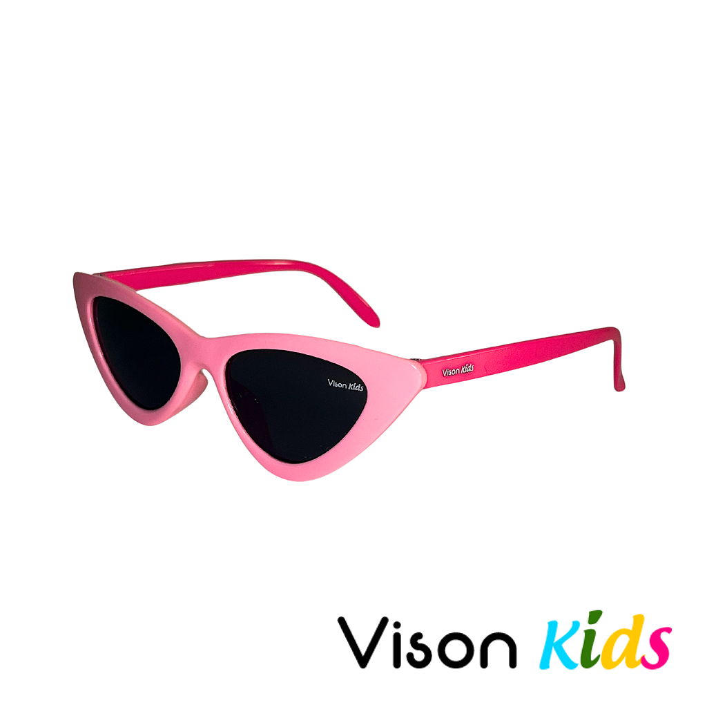 Óculos Infantil Vison Kids Gatinho Rosa
