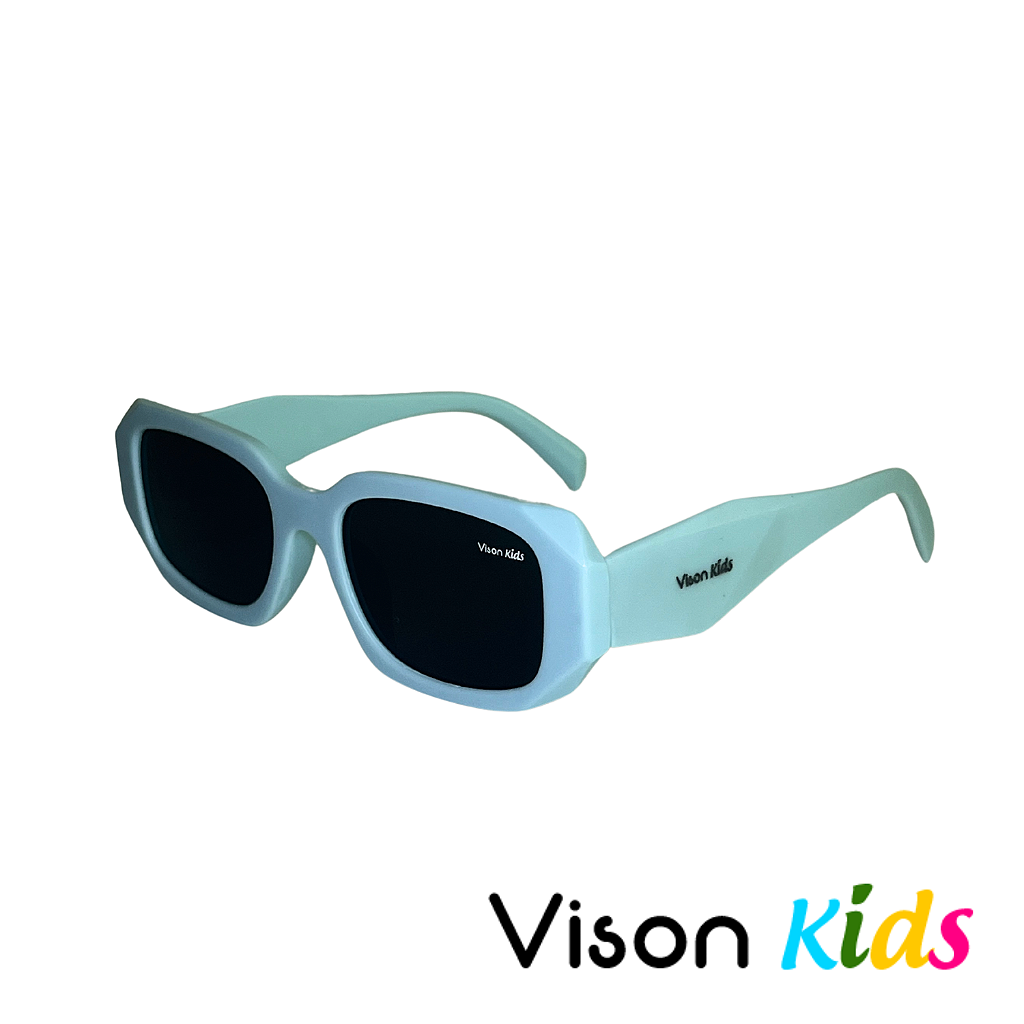 Óculos Infantil Vison Kids Retrô Azul